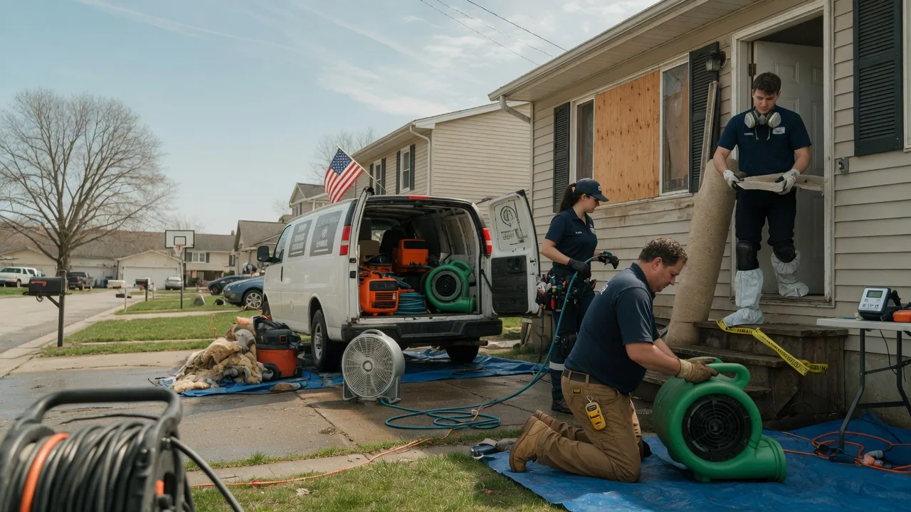 Water Damage Restoration in Calvin, LA near me